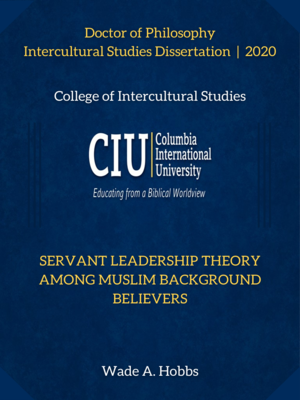 cover image of Servant leadership theory among Muslim background believers